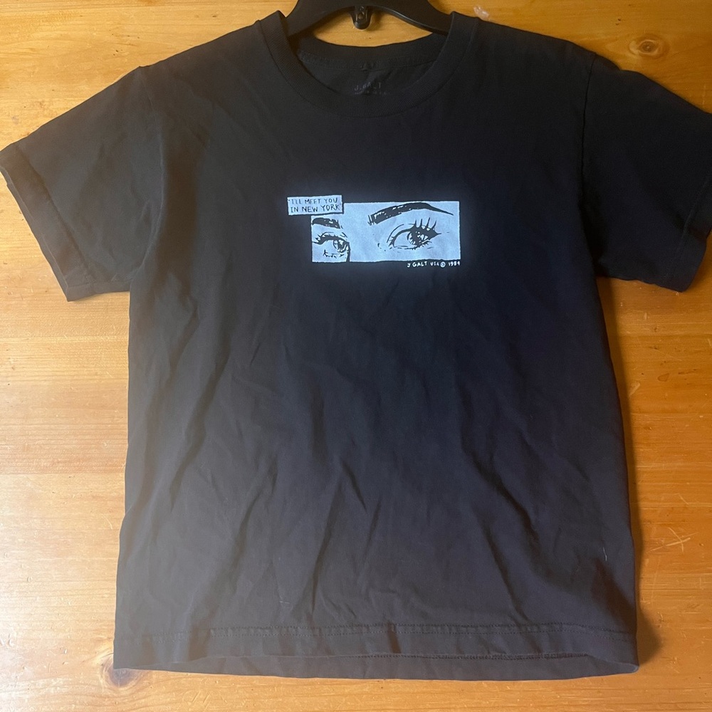 John Galt Black Graphic Tee